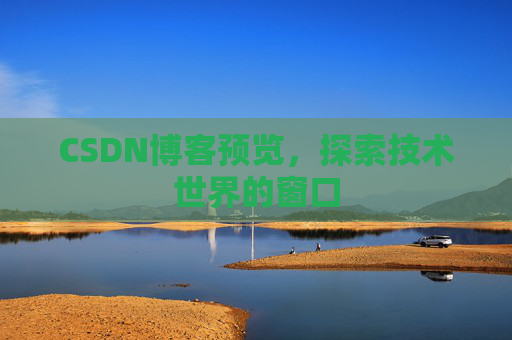 CSDN博客预览，探索技术世界的窗口